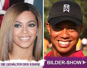 Bilder – Tiger Woods und Beyonce Knowles sind die Top-Verdiener