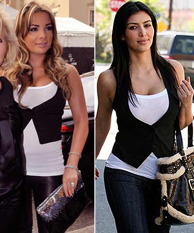 Kim Kardashian - Chiara Ohoven & Kim Kardashian im Zwillings-Look: Sind sie heimliche Schwestern?