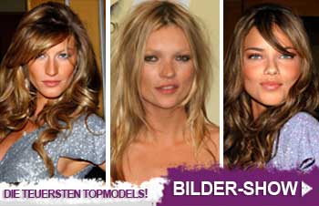 Bilder – Topmodel Gisele Bündchen, Kate Moss, Adriana Lima & Co. sind super teuer
