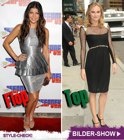 Fergie & Diane Kruger im Fashion-Check der Woche