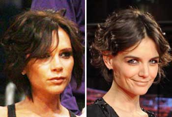 Victoria Beckham und Katie Holmes