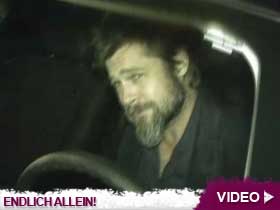 Video – Brad Pitt ist schon ausgezogen