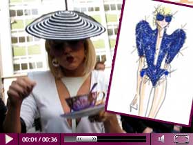 Video – Lady GaGas coole Bühnen-Fashion