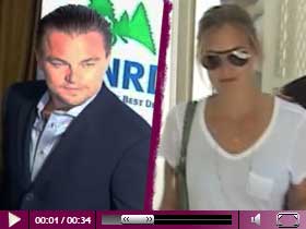 Video – Leonardo DiCaprio und Bar Rafaeli werden bedroht
