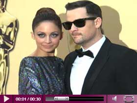 Video – Nicole Richie und Joel Madden bei der Oscar-Verleihung