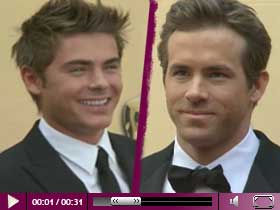 Video – Zac Efron und Ryan Reynolds, die Oscar-Singles